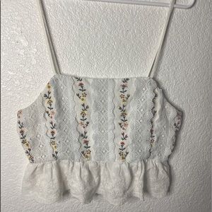 Forever 21 Women’s Large Flower Top